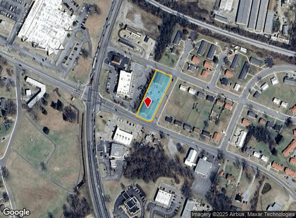 101 Hughes St, Dickson, TN Parcel Map