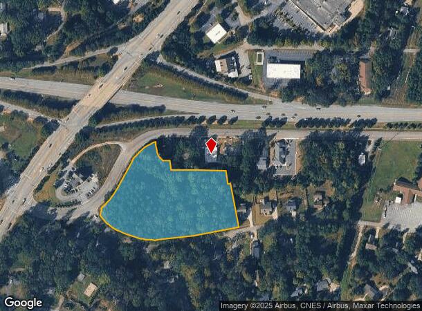 210 Frontage Rd, Clemson, SC Parcel Map