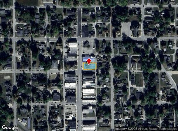  215 S Main St, Sheridan, IN Parcel Map