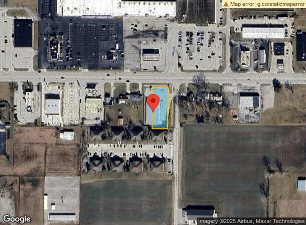  1861 E 2Nd St, Defiance, OH Parcel Map