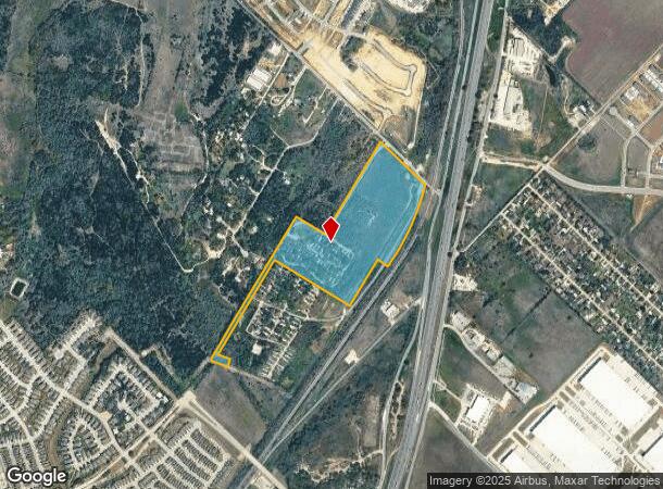  501 Roland Ln, Kyle, TX Parcel Map