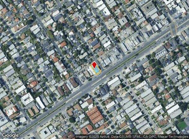  3765 Greenfield Ave, Los Angeles, CA Parcel Map