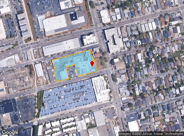  1047 Folger Ave, Berkeley, CA Parcel Map