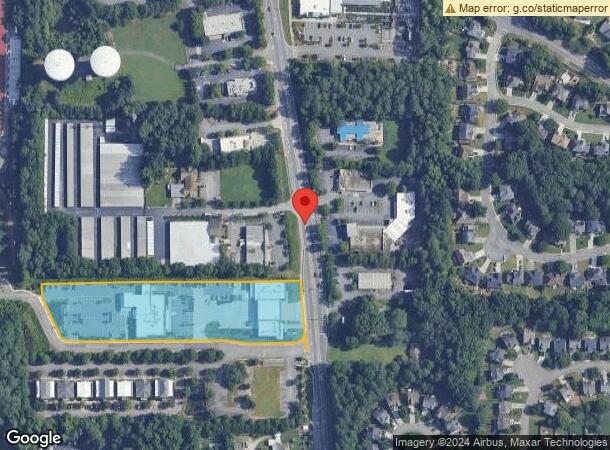  13690 Highway 9 N, Alpharetta, GA Parcel Map