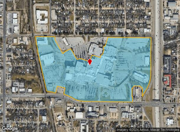  4200 South Fwy, Fort Worth, TX Parcel Map