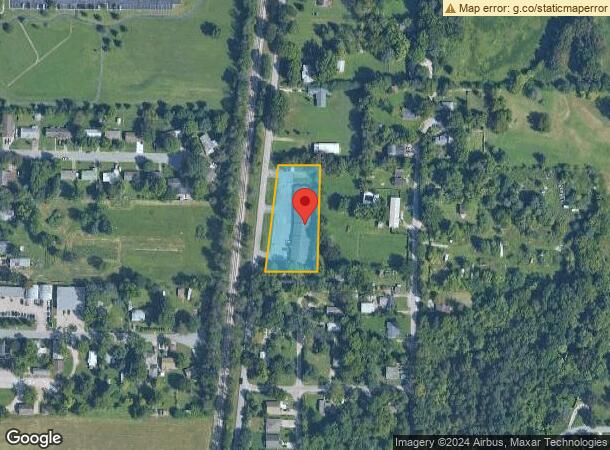  1639 N Arkansas St, Rogers, AR Parcel Map