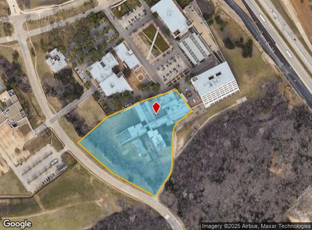  1301 Solana Blvd, Roanoke, TX Parcel Map