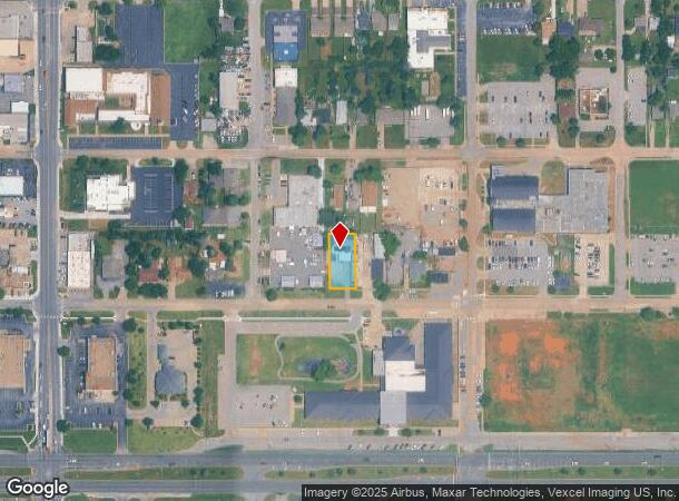  5721 Nw 40Th St, Warr Acres, OK Parcel Map