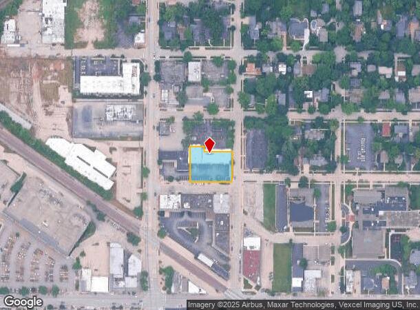  206 N Cook St, Barrington, IL Parcel Map