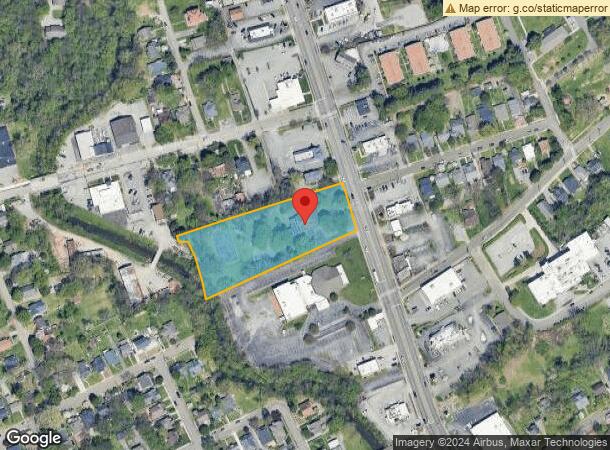  2921 N Broadway St, Knoxville, TN Parcel Map