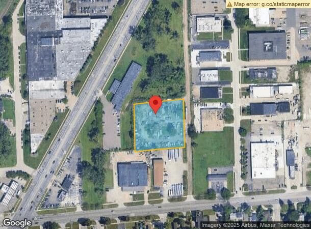  25115 Bunert Rd, Warren, MI Parcel Map