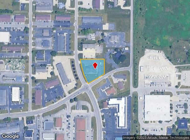 3310 W Fox Ridge Ln, Muncie, IN Parcel Map