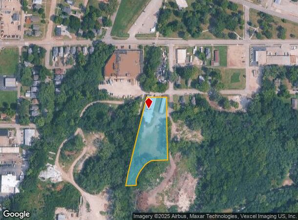  1801 Se Madison St, Topeka, KS Parcel Map