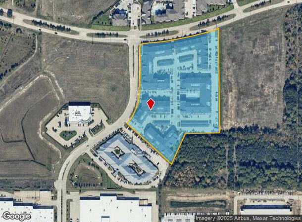  1330 Park West Green Dr, Katy, TX Parcel Map
