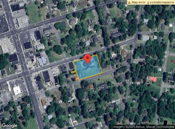  406 E Main St, Wallace, NC Parcel Map