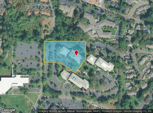 4000 Kruse Way Pl, Lake Oswego, OR Parcel Map