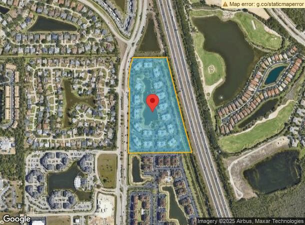  19401 Skidmore Way, Estero, FL Parcel Map