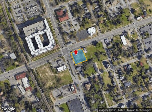  2100 Gervais St, Columbia, SC Parcel Map