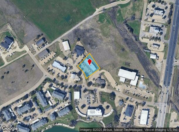 100 Chambers Cir, Waxahachie, TX Parcel Map