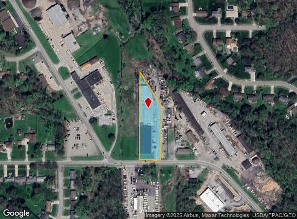  970 Bears Den Rd, Youngstown, OH Parcel Map