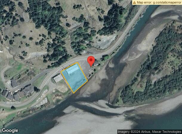  94288 N Bank Rogue River Rd, Gold Beach, OR Parcel Map