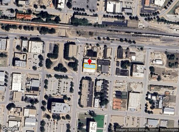  141 Oak St, Buffalo Gap, TX Parcel Map