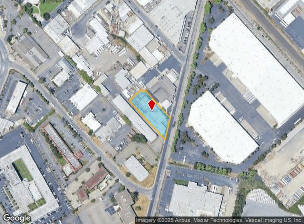 619 85Th Ave, Oakland, CA Parcel Map
