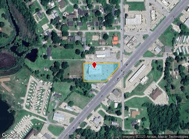  495 Texas Ave, Bridge City, TX Parcel Map