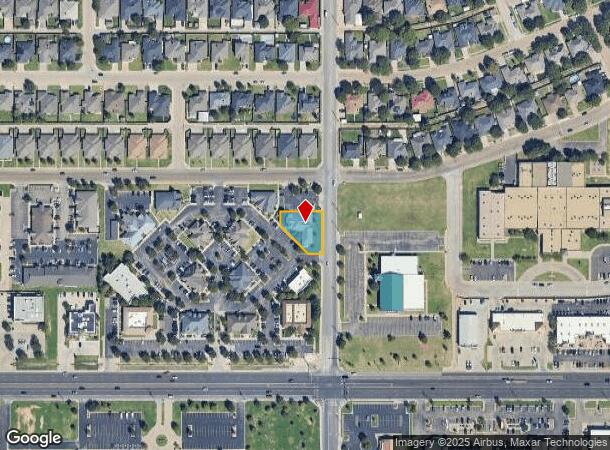 6102 82Nd St, Lubbock, TX Parcel Map