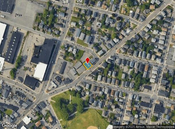  1289 S Main St, Fall River, MA Parcel Map