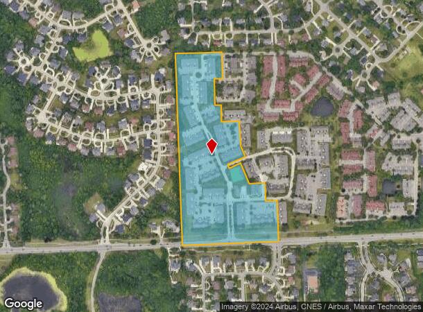  5460 Bentley Rd, West Bloomfield, MI Parcel Map