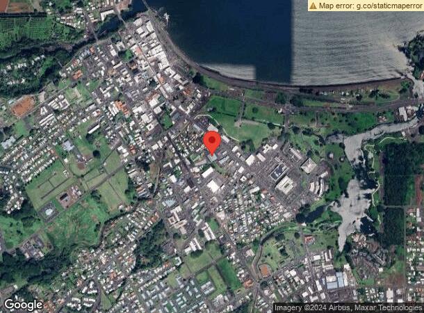  398 Kilauea Ave, Hilo, HI Parcel Map