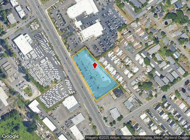  17022 Se Mcloughlin Blvd, Portland, OR Parcel Map