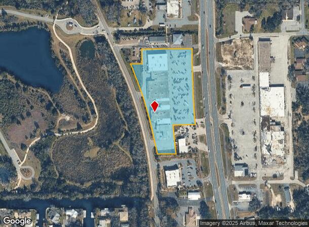 618 Se Us Highway 19, Crystal River, FL Parcel Map