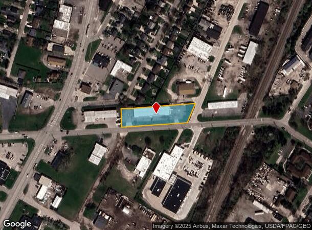  1130 W 7Th St, Monroe, MI Parcel Map