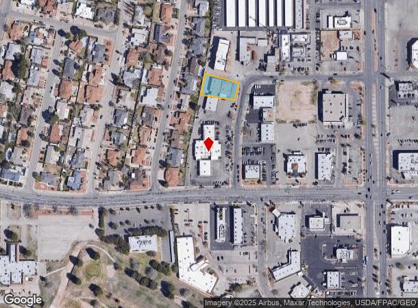  2267 Trawood Dr, El Paso, TX Parcel Map