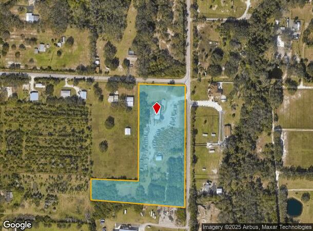  260 Gates Creek Rd, Bradenton, FL Parcel Map