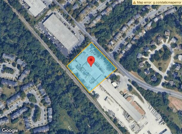  12200 Owings Mills Blvd, Reisterstown, MD Parcel Map