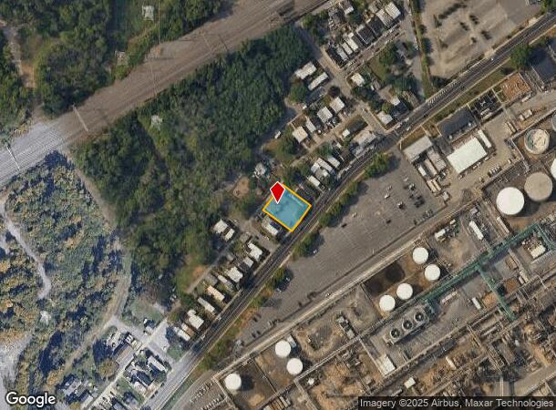 4242 Post Rd, Marcus Hook, PA Parcel Map