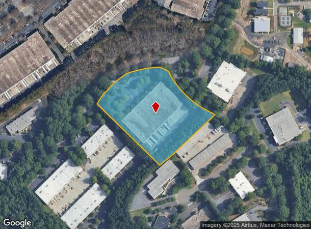 6755 Shiloh Rd E, Alpharetta, GA Parcel Map