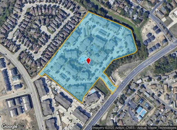  7461 Kitty Hawk Rd, Converse, TX Parcel Map