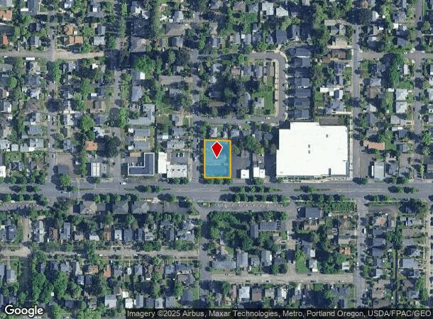  5917 Se Powell Blvd, Portland, OR Parcel Map
