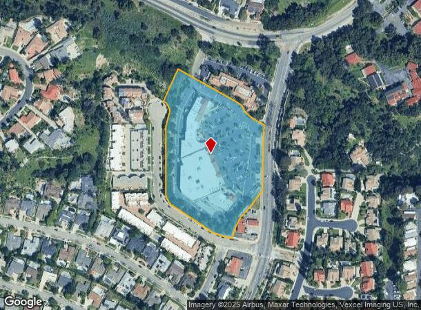 22279 Mulholland Hwy, Calabasas, CA Parcel Map