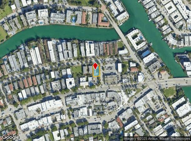  7130 Rue Versailles, Miami Beach, FL Parcel Map