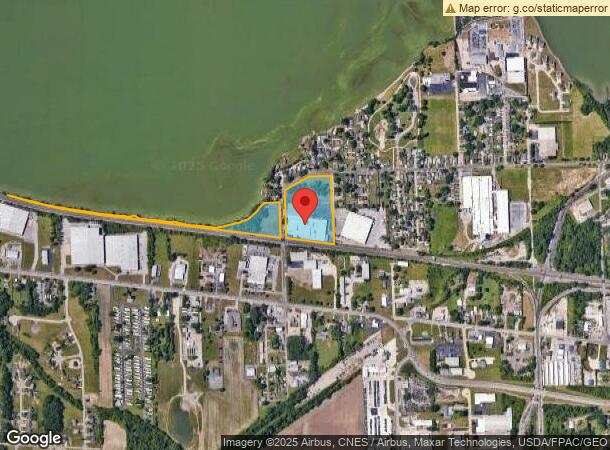  1010 Edgewater Ave, Sandusky, OH Parcel Map