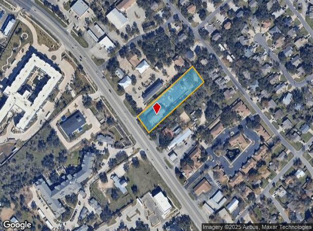3721 Williams Dr, Georgetown, TX Parcel Map