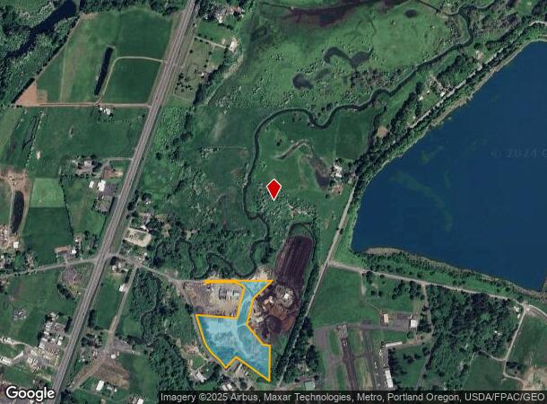  54000 W Lane Rd, Scappoose, OR Parcel Map