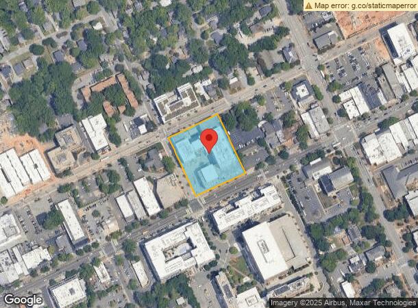  140 W Franklin St, Chapel Hill, NC Parcel Map