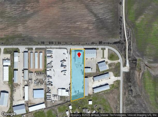 2501 Blue Mound Rd W, Haslet, TX Parcel Map