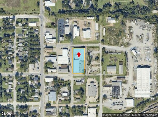 1023 N Victor Ave, Tulsa, OK Parcel Map